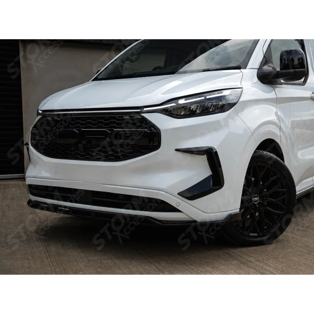 Full Low Line Aero Kit V1 In Gloss Black For Ford Transit Custom MK2 LWB 2024 on