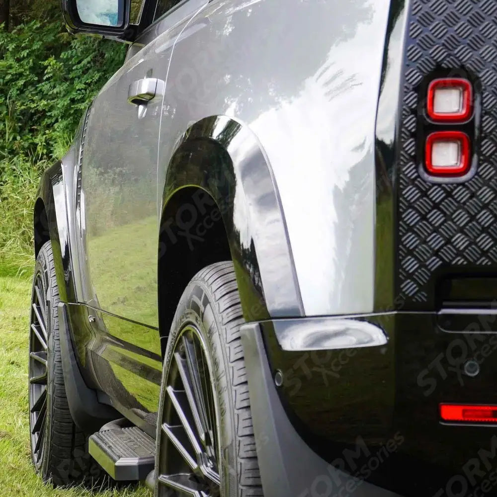 Genuine Wheel Arch Kit Gloss Black For Land Rover Defender 90 2020