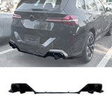 Gloss Black For BMW X3 G45 2025+ M-Sport Rear Diffuser In