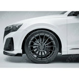 Gloss Black Risper Front Splitter Lip For Audi Q8 S Line 2023+