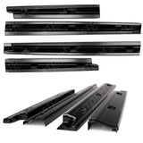 Gloss Black Side Skirt Splitters For Ford Transit Connect SWB 2024+