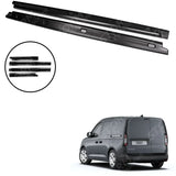 Gloss Black Side Skirt Splitters For Ford Transit Connect SWB 2024+