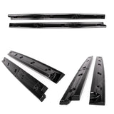 Gloss Black Side Skirt Splitters For Ford Transit Connect SWB 2024+