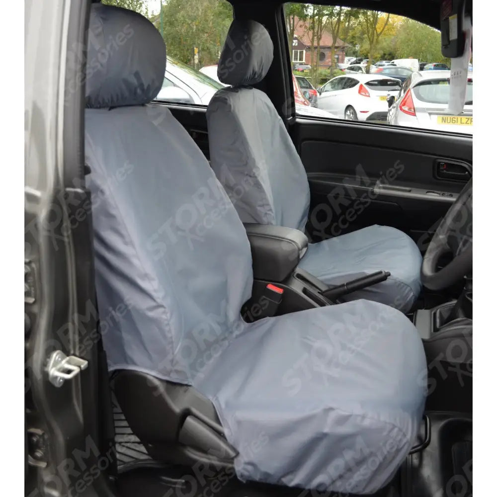 Great Wall Steed 2012 On Front Seat Covers - Grey