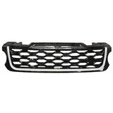 Grille 2018 Style Black Silver L494 For Range Rover Sport Front 2013-2017 Models