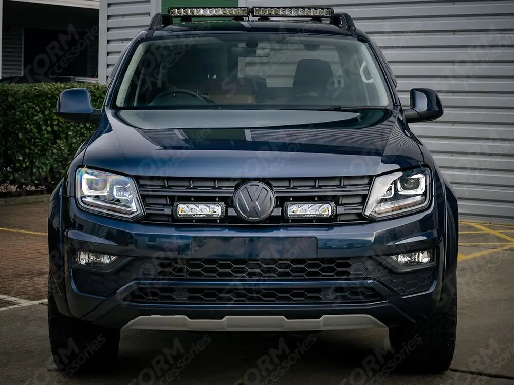 Grille Kit Triple-R 750 With Side Lights For Volkswagen Amarok V6 (2016-2022)