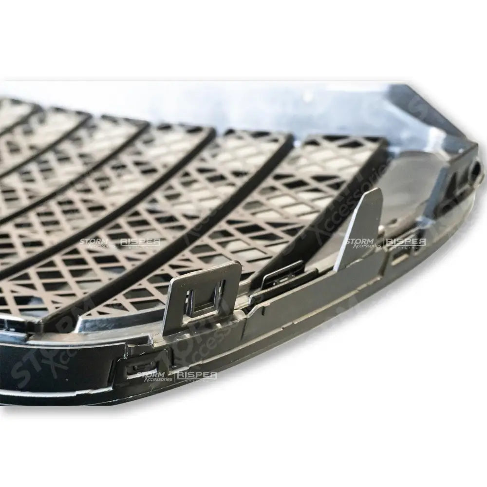Gt Front Grille Gloss Black For Mercedes Viano W447 Pre Facelift 2016-2019