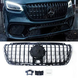 Gt Panamericana Front Grill Gloss Black For Mercedes Sprinter W907 2018+