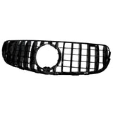 GT Style Grille In Gloss Black For Mercedes GLC W253 2015-2019 - Front Grille