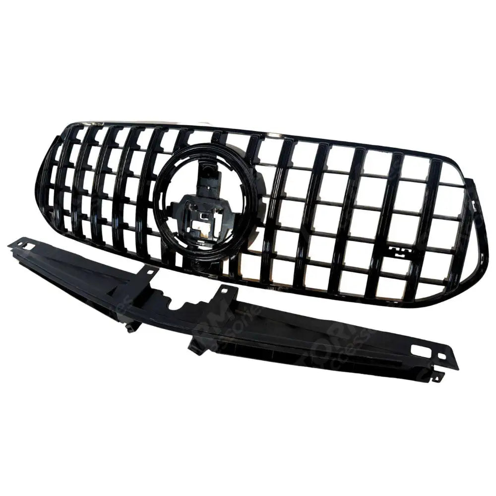 GT Style Grille In Gloss Black For Mercedes GLE W167 2024+ - Front Grille
