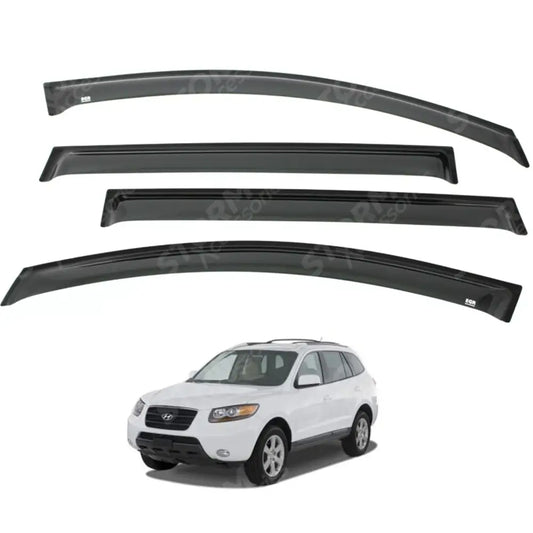 Hyundai Santa FE 2006-2012 EGR 4-PCS Wind Deflectors - External Fit
