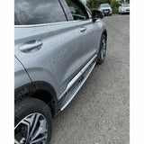Hyundai Santa Fe 2019 On - Side Steps Running Boards - Pair