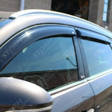 Hyundai Tucson 2016 On - Egr Quad Wind Deflectors - Dark Smoke