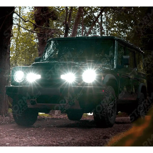 Ineos Grenadier 2022+ Lazer Grille Kit Triple- R 750 With Side Lights