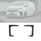 Inner Canard Loops In Gloss Black For Volkswagen Transporter T7 2025 on