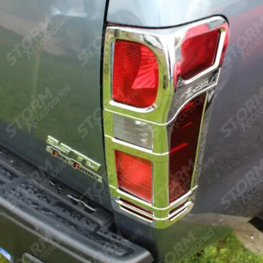 Isuzu D-max 2012 - 2020 - Tail Light Guards Pair - Chrome