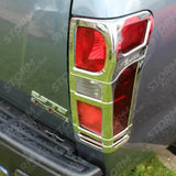 Isuzu D-max 2012 - 2020 - Tail Light Guards Pair - Chrome