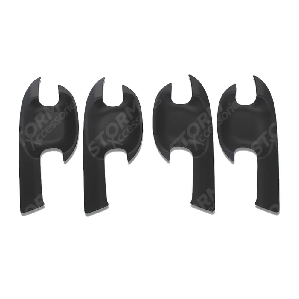 Isuzu D-max 2021 On Stx Door Inserts - 4 Pc Set - In Black