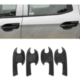 Isuzu D-max 2021 On Stx Door Inserts - 4 Pc Set - In Black