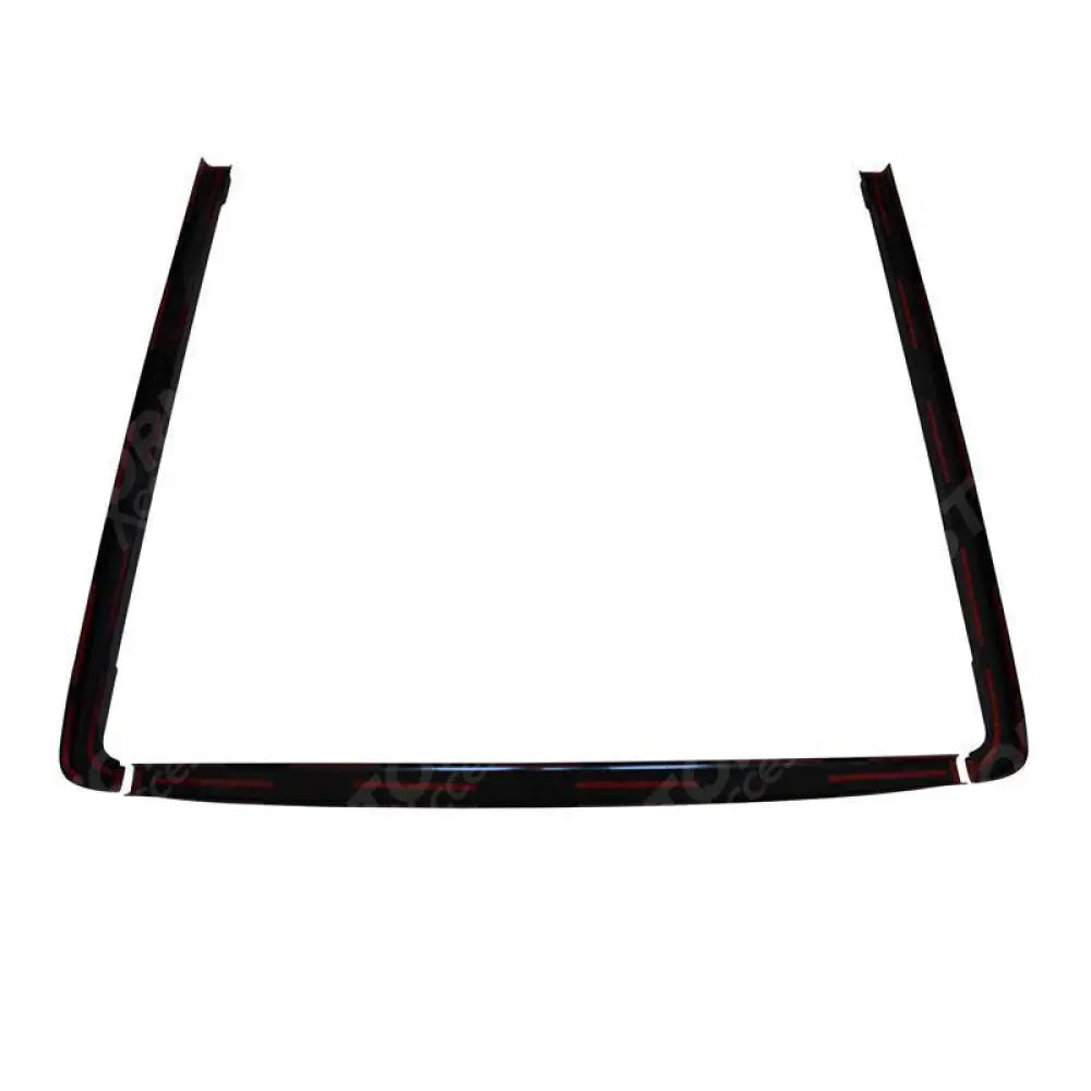 Isuzu D-max Double Cab 2017-2020 - Rail Caps - Bed Caps Set - 3 Pcs