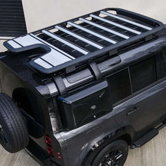 LAND ROVER DEFENDER 110 L663 2020 ON OE STYLE ROOF RACK (IN SILVER) - Storm Xccessories2