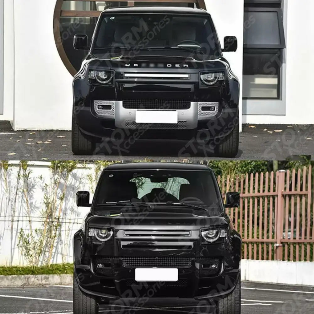 Land Rover Defender L663 110 // 90 2020 On - Full Exterior Front & Rear Black Pack 007