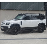 Land Rover Defender L663 2020+ 110 4pc STX Wind Deflectors - External Fit -Clear