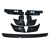 Land Rover Defender L663 2020 On Anti-Scratch Protective Trim Set - In Gloss Black