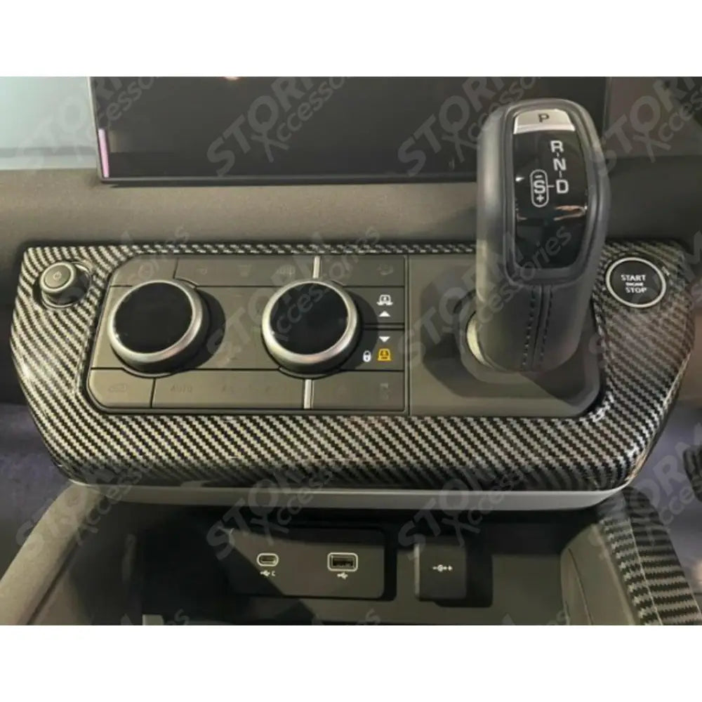 Land Rover Defender L663 2020 On Interior Trim Kit - Carbon Fibre Look