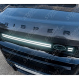 Land Rover Defender L663 2020 On Led Dynamic Front Grill - Gloss Black
