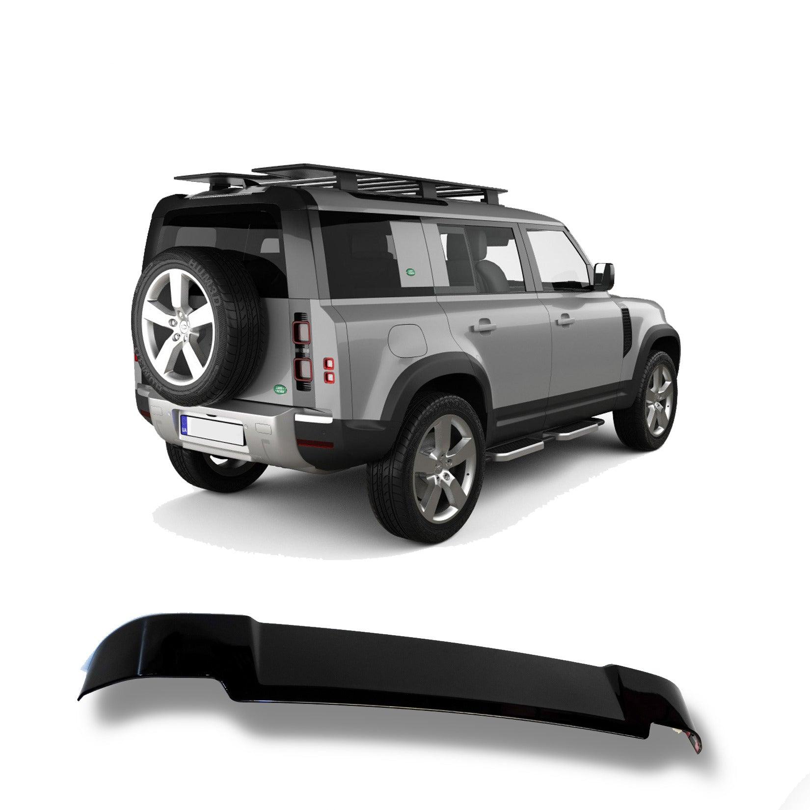 LAND ROVER DEFENDER L663 2020 ON STX REAR SPOILER - IN GLOSS BLACK - Storm Xccessories2