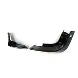 Land Rover Defender L663 90 / 110 / 130 2020 On - Front Bumper Lower Wide Body Canards In Gloss Black