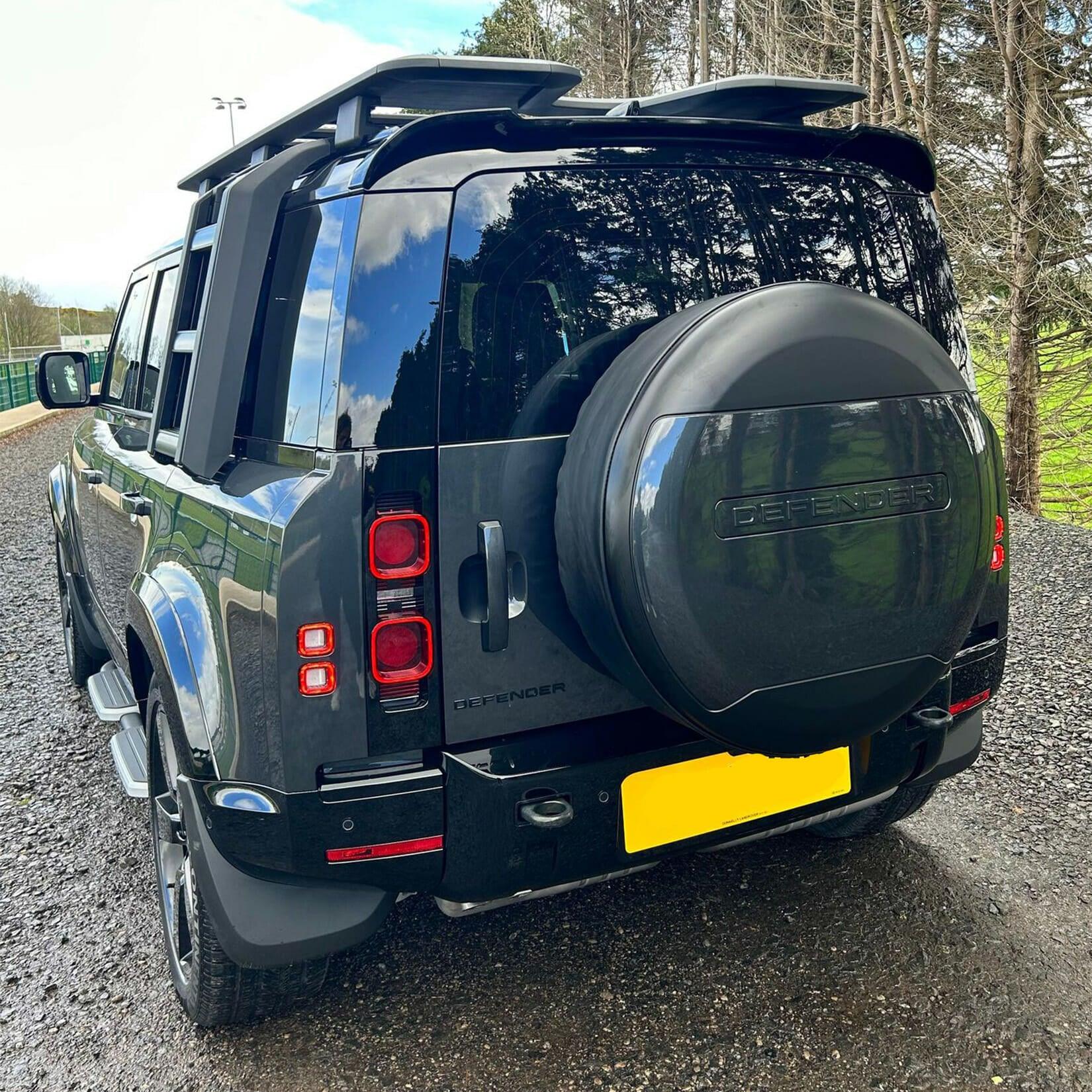 LAND ROVER DEFENDER L663 2020 ON OEM STYLE REAR SPARE WHEEL COVER COLOUR CODED - Storm Xccessories2