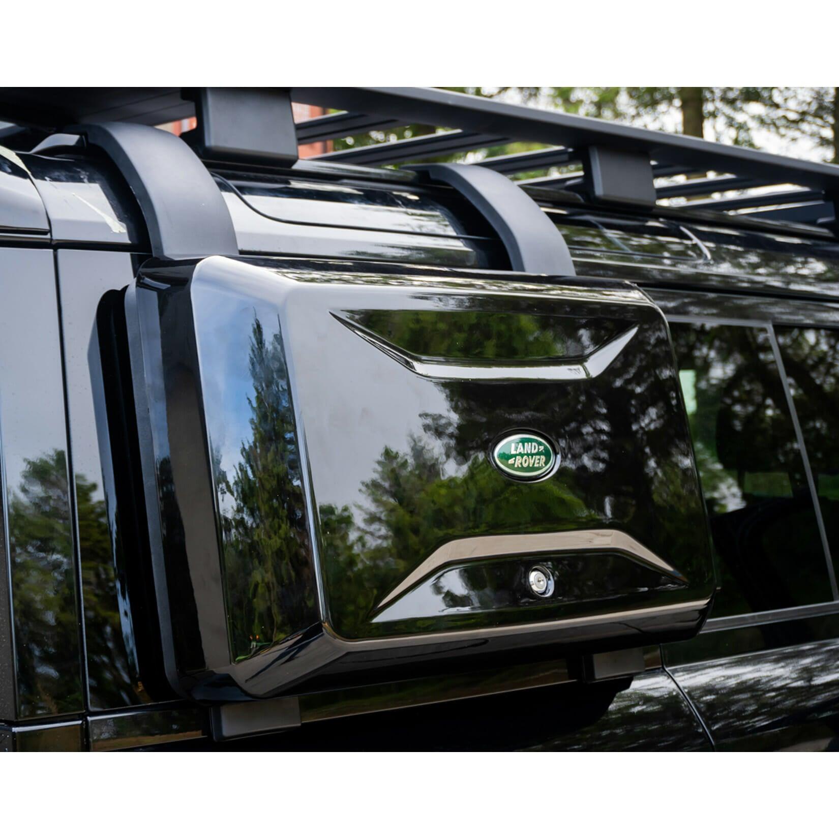 LAND ROVER DEFENDER L663 90 & 110 2020 ON OEM STYLE SIDE STORAGE BOX - IN GLOSS BLACK - Storm Xccessories2