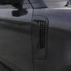 LAND ROVER DEFENDER L663 90 & 110 2020 ON - SIDE VENTS IN GLOSS BLACK - Storm Xccessories2