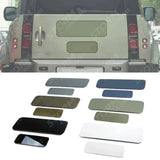 Land Rover Defender L663 90 /110 / 130 2020 On - Spare Wheel Cover Removal Plate - Colour Coded