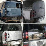 Land Rover Defender L663 90 /110 / 130 2020 On - Spare Wheel Cover Removal Plate - Colour Coded
