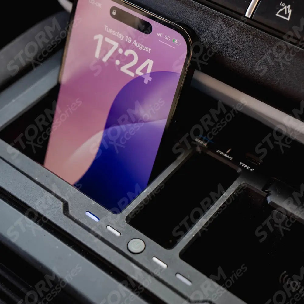 Land Rover Defender L663 90 / 110 / 130 2020 On - Wireless Charging Box