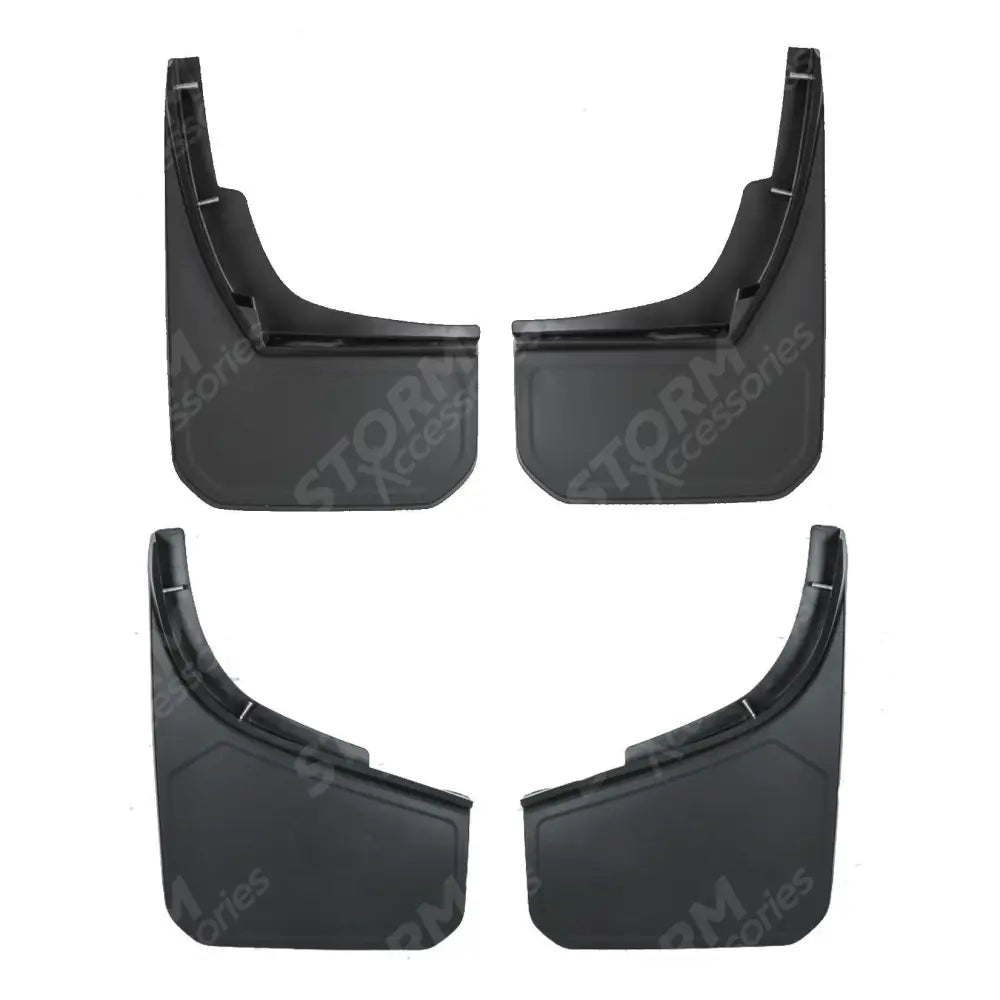 Land Rover Defender L663 90 & 110 2020 Oem Style Classic Mud Flaps - 4pcs - Black