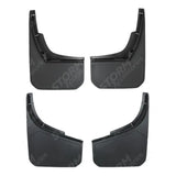 Land Rover Defender L663 90 & 110 2020 Oem Style Classic Mud Flaps - 4pcs - Black