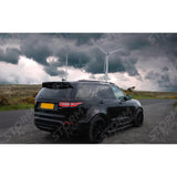 Land Rover Discovery 5 2017-2021 Rear Tailgate Number Plate Moulding St Look - Gloss Black