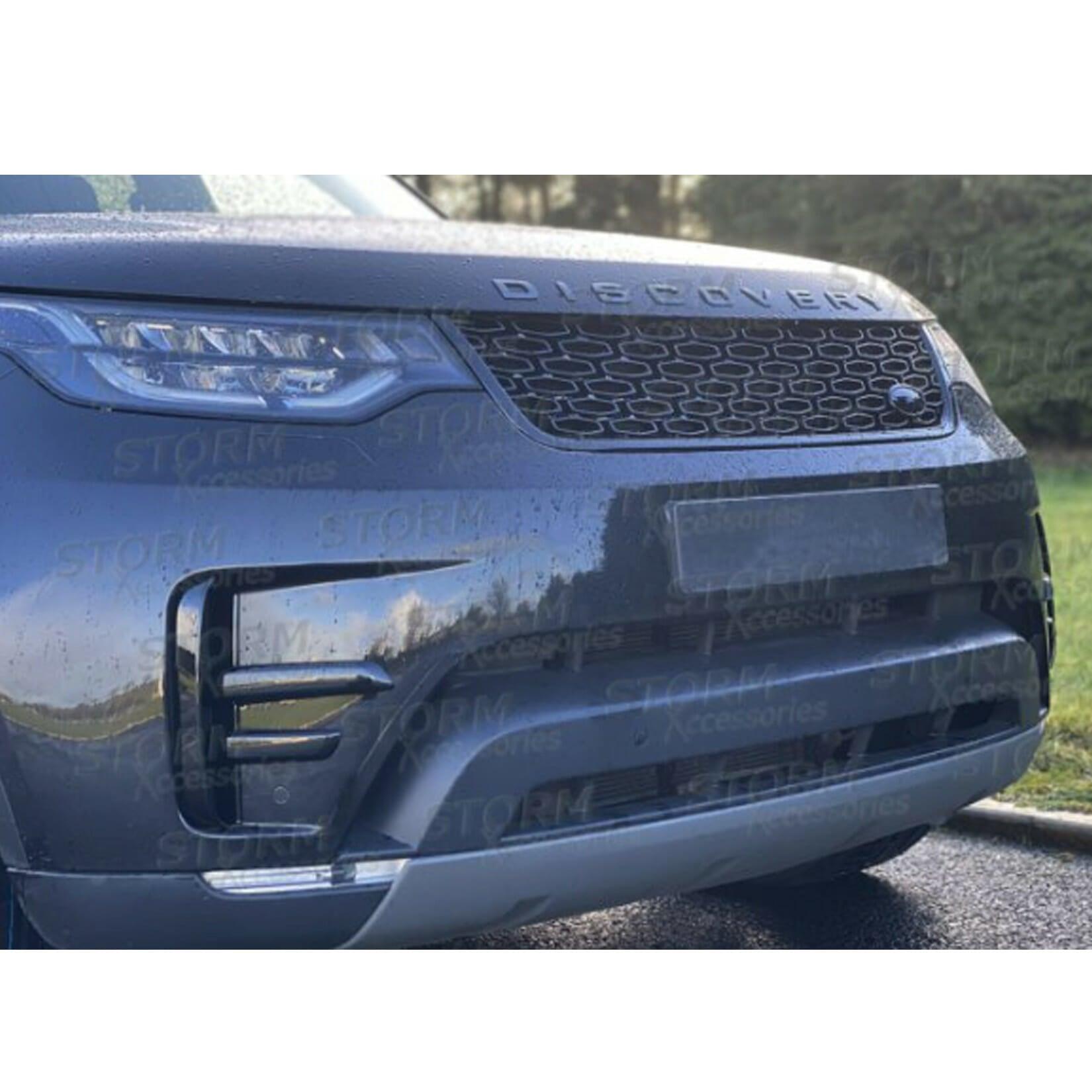 LAND ROVER DISCOVERY 5 2017 ON - DYNAMIC FRONT GRILLE - BLACK - Storm Xccessories2