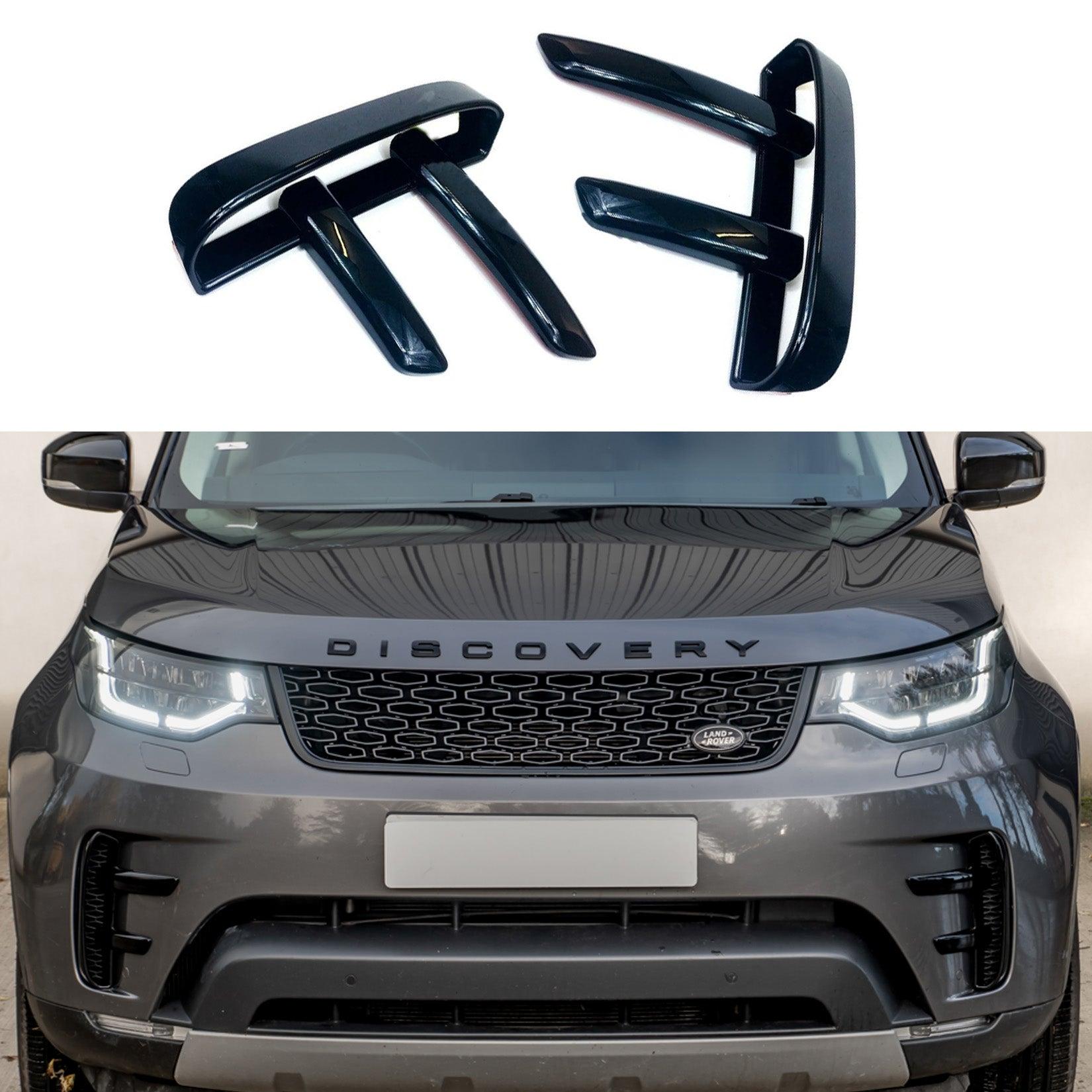 LAND ROVER DISCOVERY 5 2017 ON - DYNAMIC LOWER BUMPER VENT COVERS - BLACK - Storm Xccessories