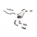 Landrover Defender 110 2.0 L4 P300 & P400e - Milltek Sport Non Resonated (Louder) Opf Back System GT-90 Polished