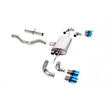 Landrover Defender 90 3.0 L6 P400 - Milltek Sport Non Resonated (Louder) Opf Back System GT-90 Burnt Titanium