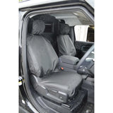 Landrover Defender L663 2020+ Front For Seat Covers Pair - Black