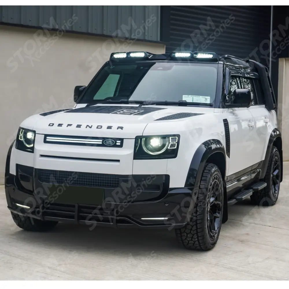 Landrover Defender L663 2020+ - Roof Light Pod V2 - Gloss Black