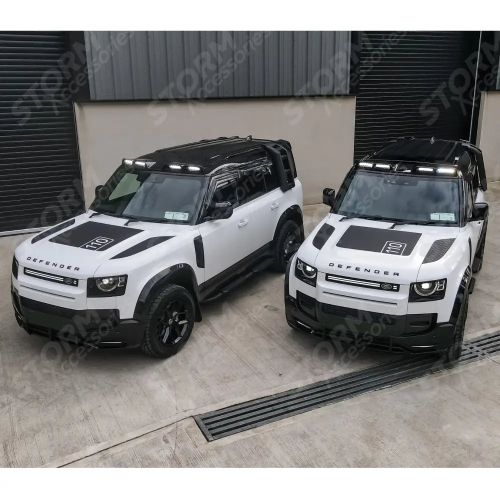 Landrover Defender L663 2020+ - Roof Light Pod V2 - Gloss Black