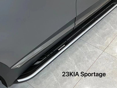 Kia Sportage 2023+ Oem Style Running Boards Side Steps - Logo