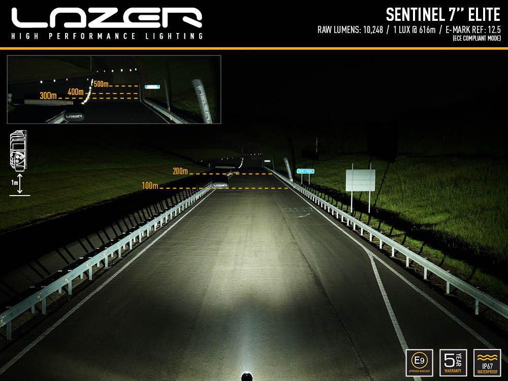 LAZER LAMPS SENTINAL 7" SPOT LIGHT – ELITE - Storm Xccessories2